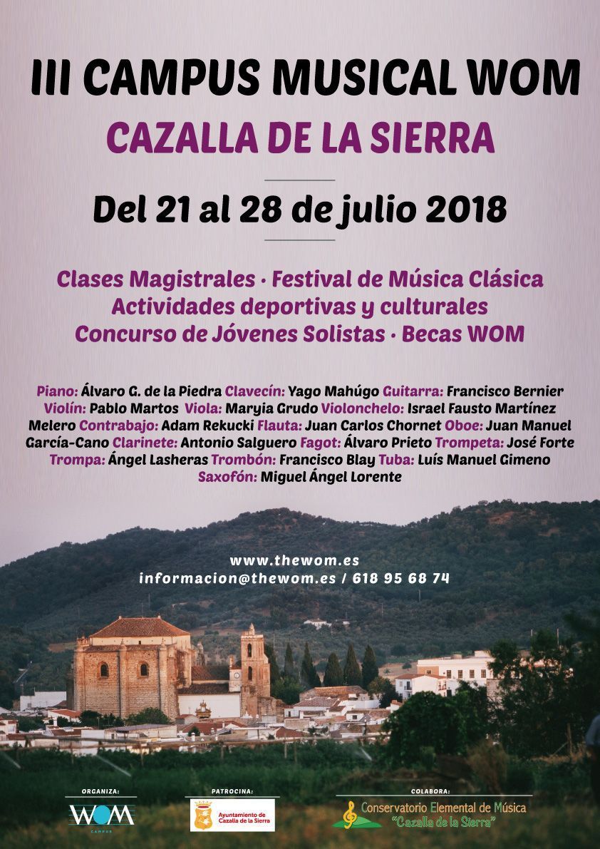 oboe course Juan Manuel Gacía-Cano oboe