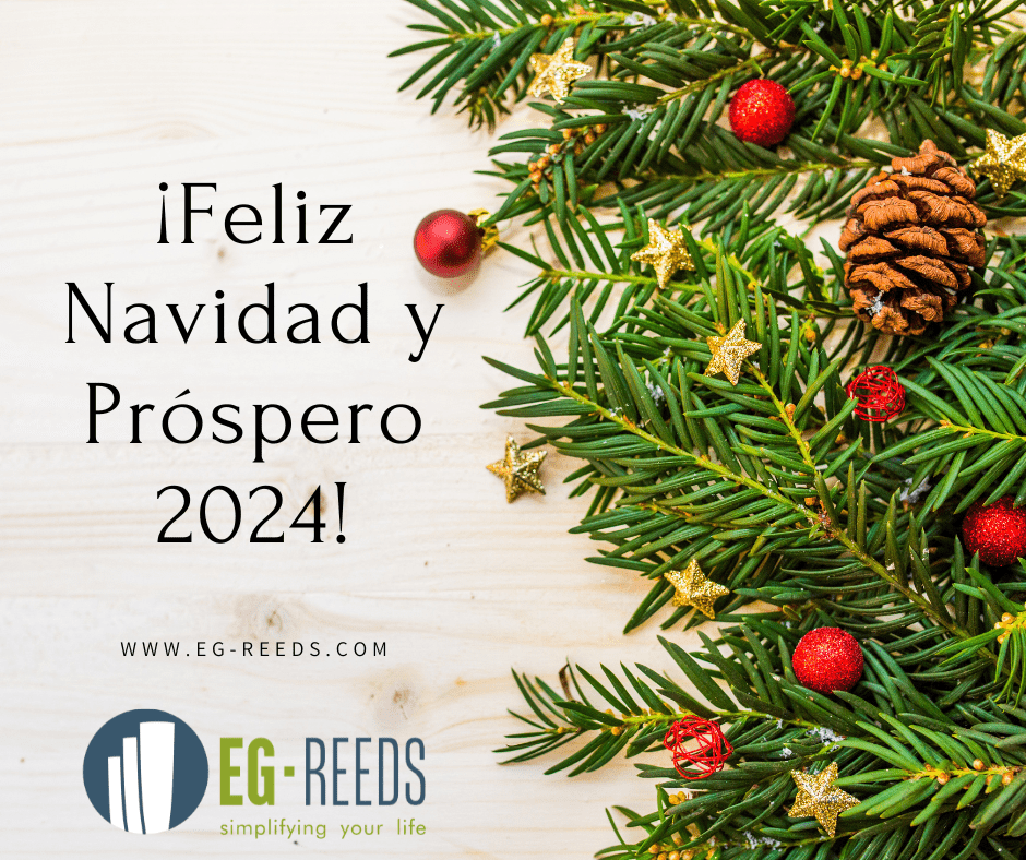 Feliz Navidad EG-REEDS 2024