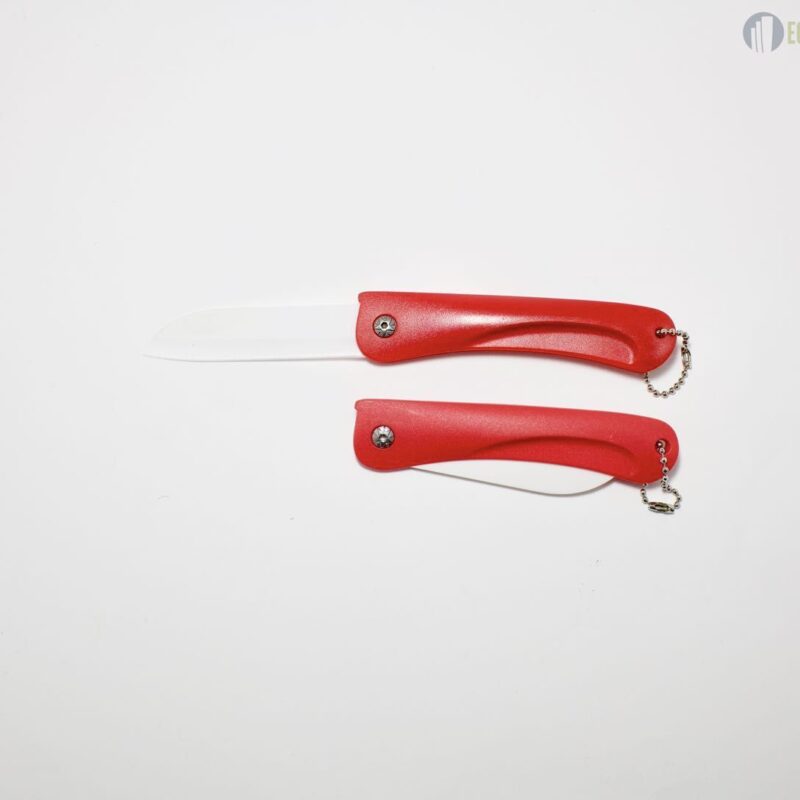 Ceramic folding knife