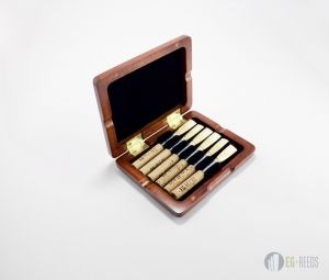 オーボエ用木製リード 材料 オーボエリードケース6（木材 - 自然な色） - オーボエ| EG-REEDS