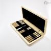 oboe reed case 20 reeds natural wood