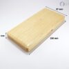 Caja para 20 cañas de oboe natural medidas