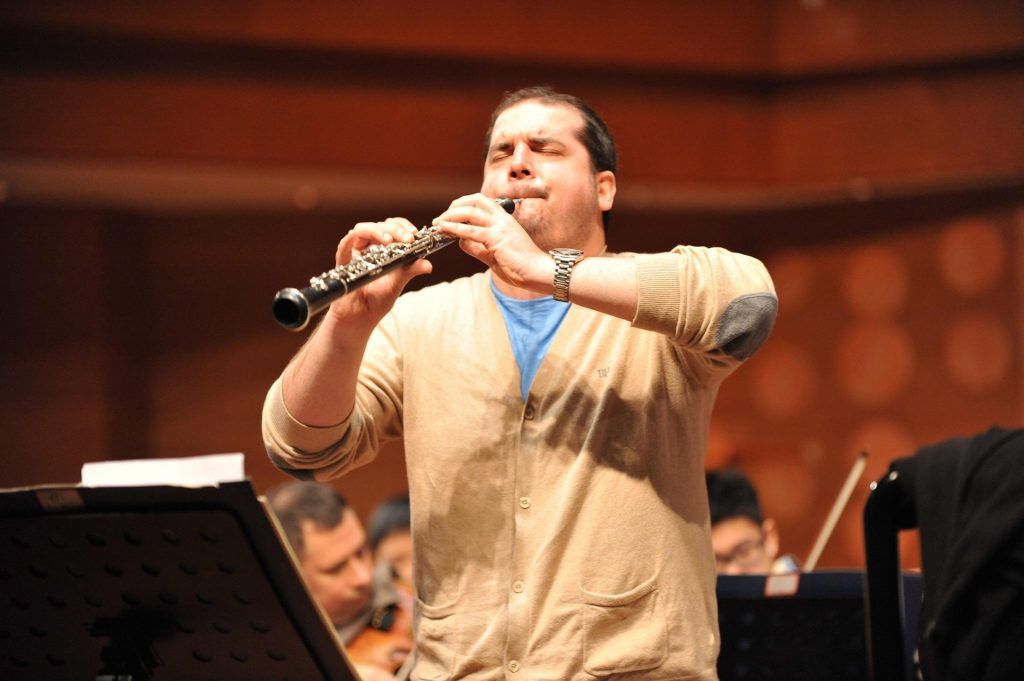 Éric González oboista profesional