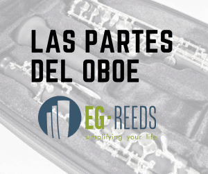 Las partes del oboe