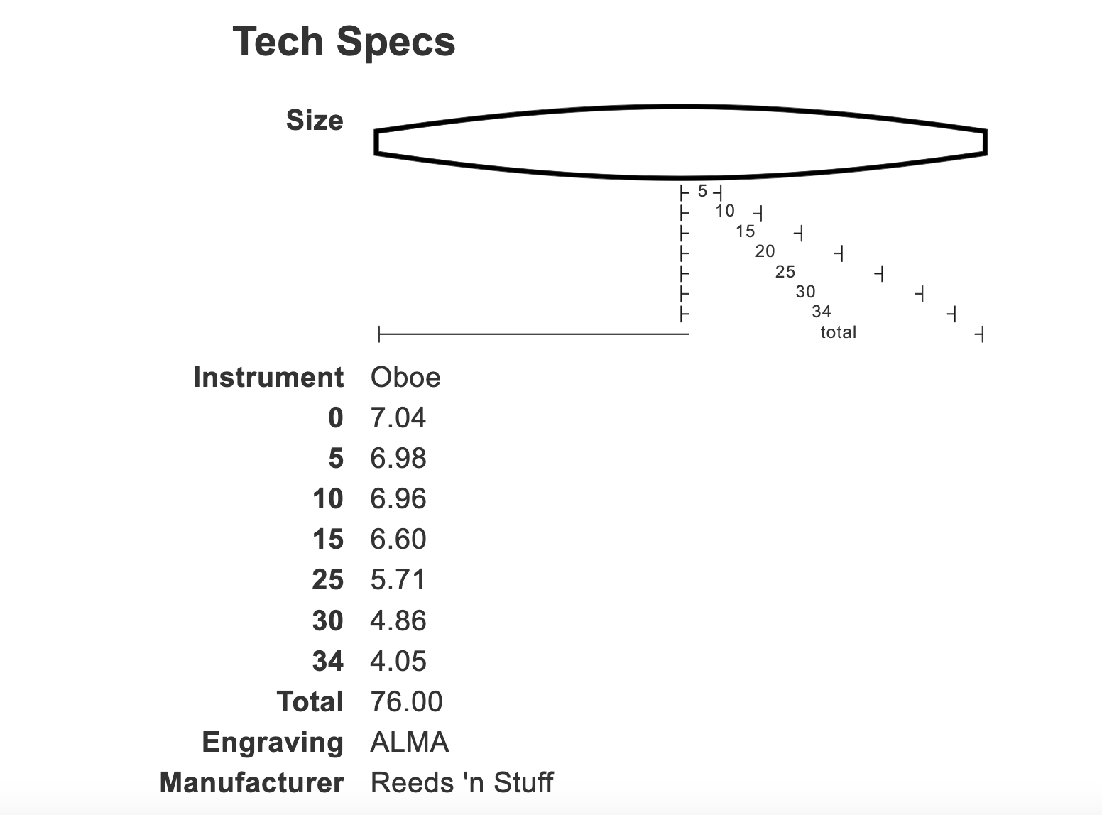 MAYER shaper oboe