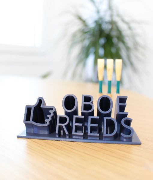 3D printed oboe reed decoration sign