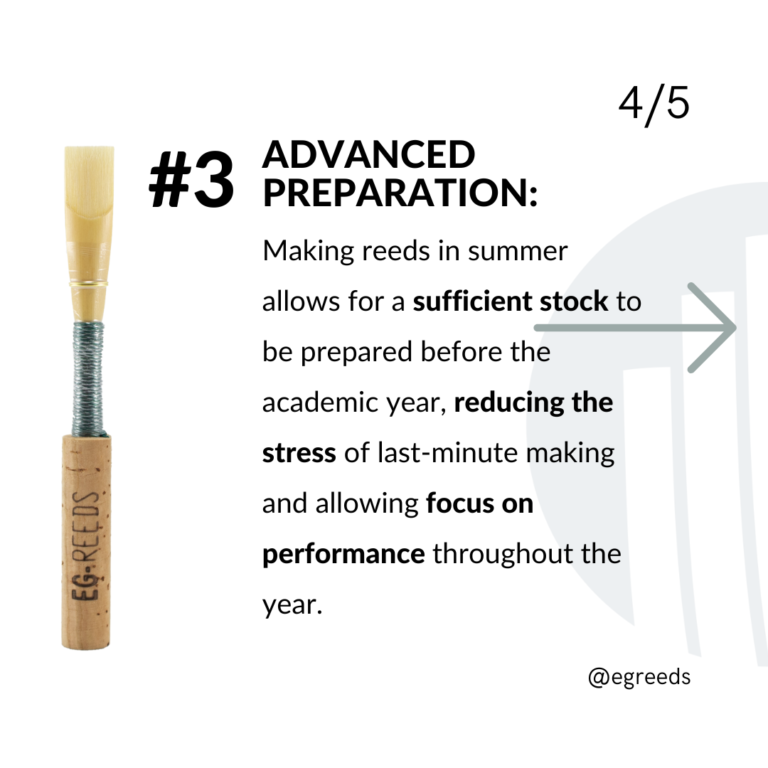 advanced preparation oboe reeds