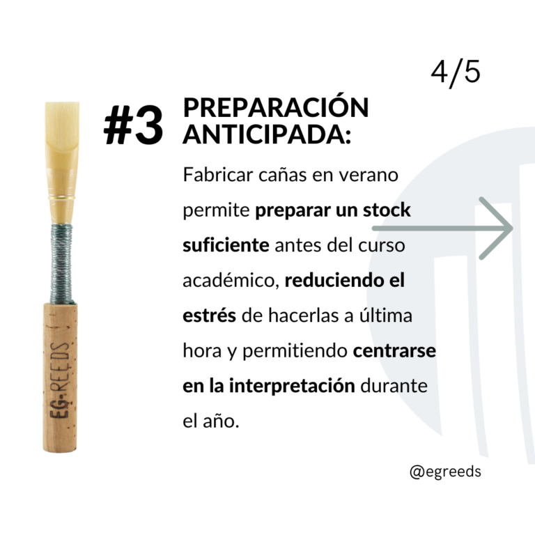 preparacion cañas oboe