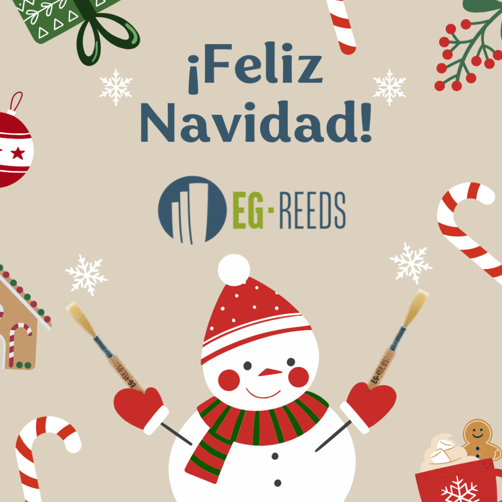 Feliz Navidad EG-REEDS