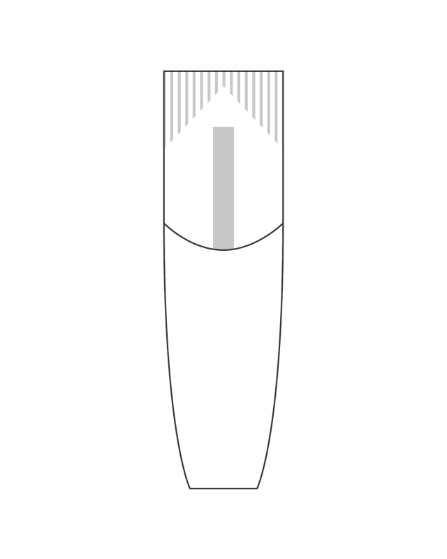 Gráfico técnico del molde 17