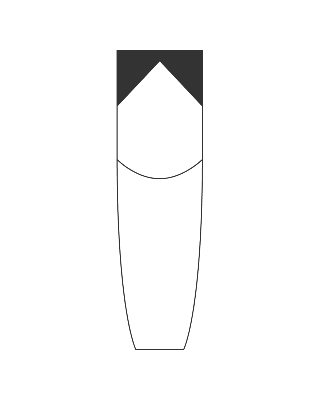 Gráfico técnico del molde ALBI