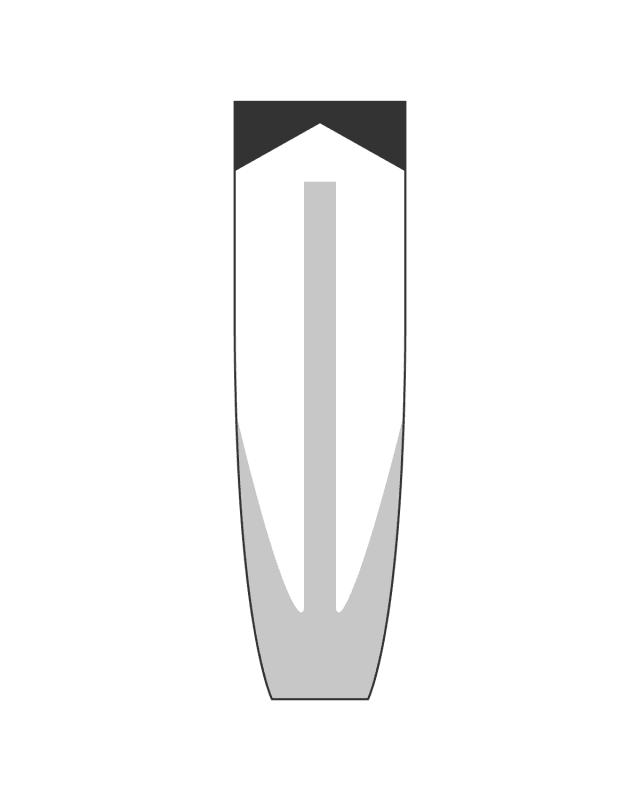 Gráfico técnico del molde ALEX–