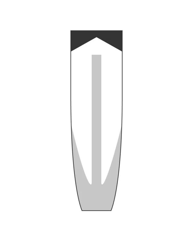 Gráfico técnico del molde ALEX–