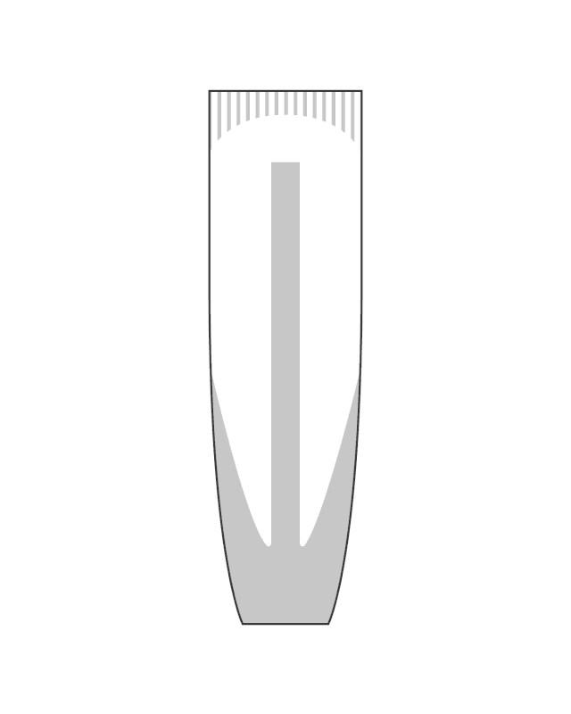 Gráfico técnico del molde BPF–