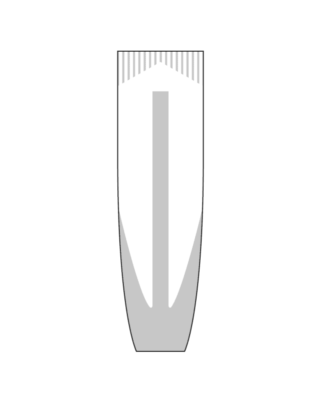 Gráfico técnico del molde BRAM