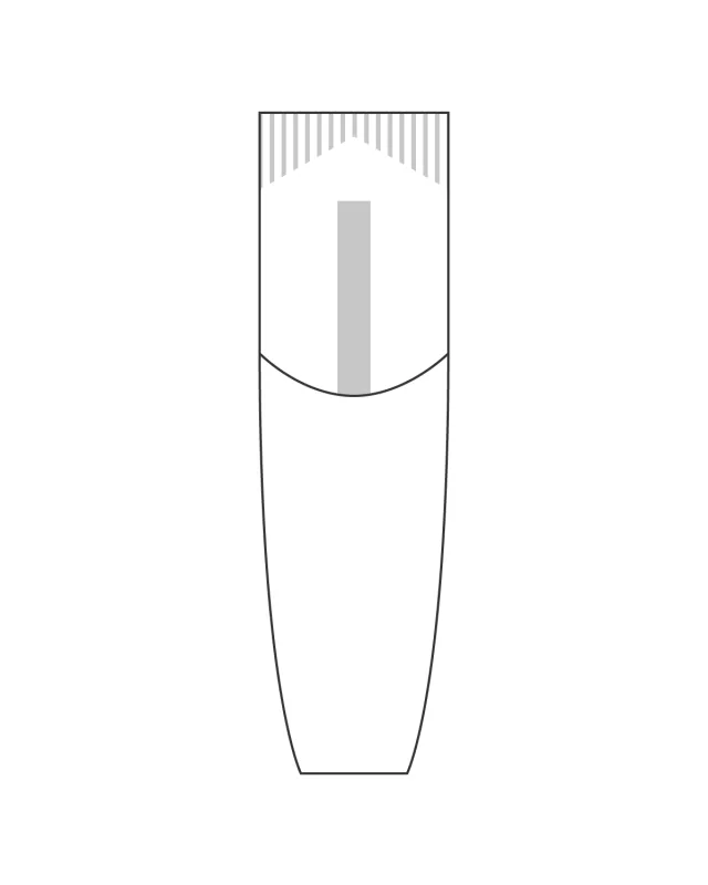 Gráfico técnico del molde CA2