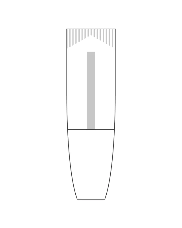 Gráfico técnico del molde Clem