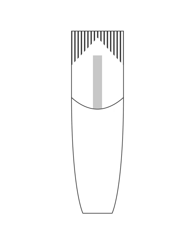 Gráfico técnico del molde GREG