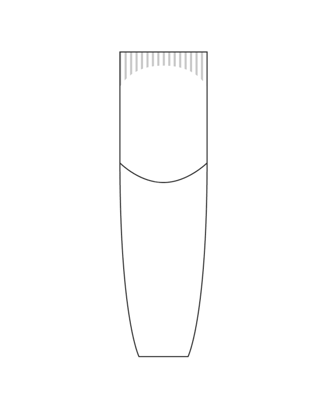 Gráfico técnico del molde GRMNY