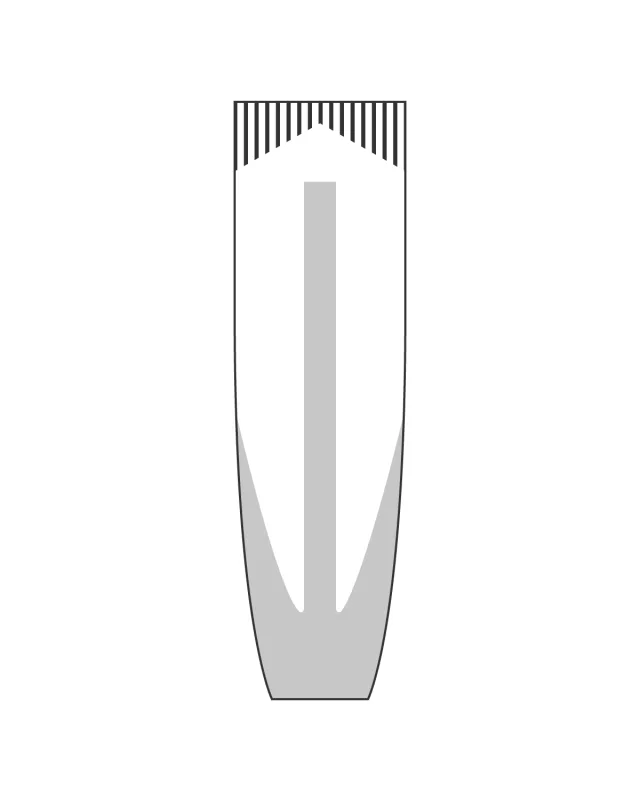 Gráfico técnico del molde US5–