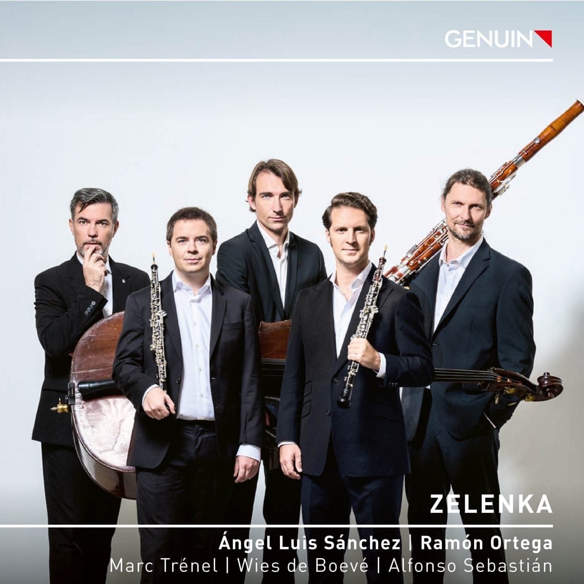 Portada del disco Zelenka 6 Sonatas ZWV 181 con Ramón Ortega Quero y Ángel Luis Sánchez Moreno